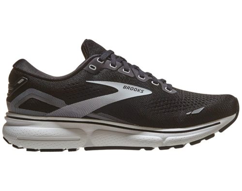 Brooks Ghost 15 Mens D Width Black Blackened Pearl White 012