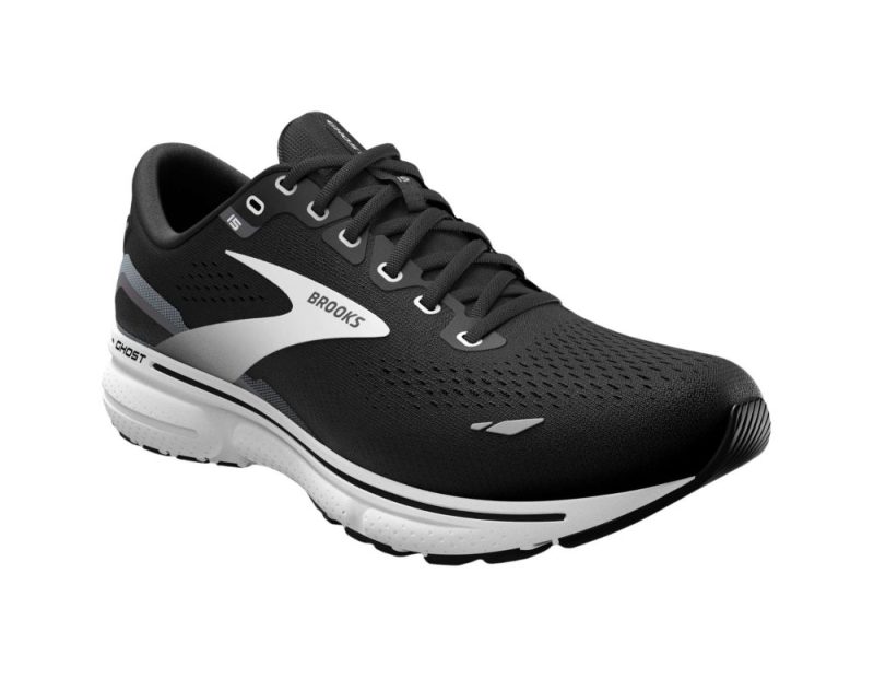 Brooks ghost15 womens b black white1