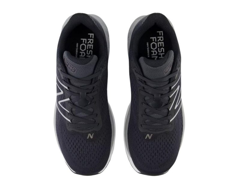 New Balance Fresh Foam X 880V13 Mens D Black White Phantom 4