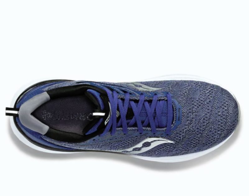 Saucony Echelon 9 Mens Wide Indigo Black 22 5