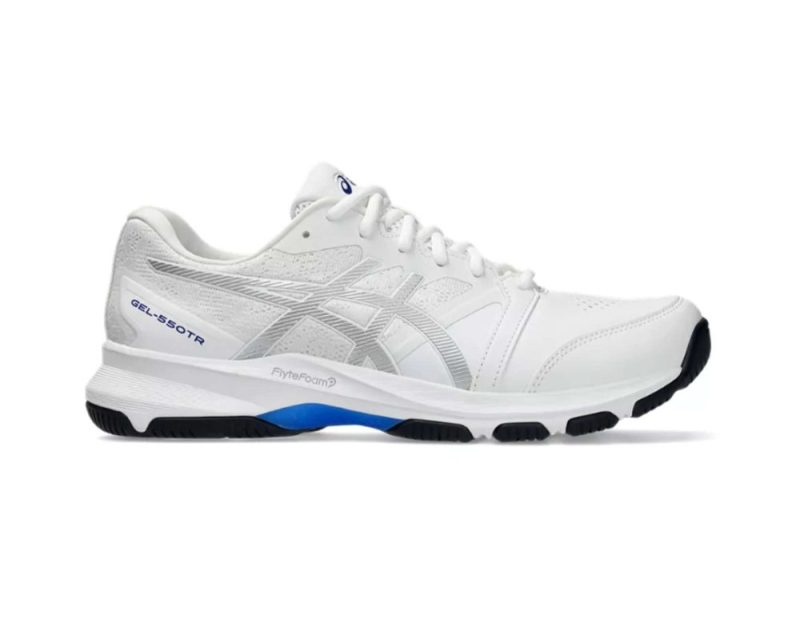 asics 550TR mens 2e white pure silver 105 01