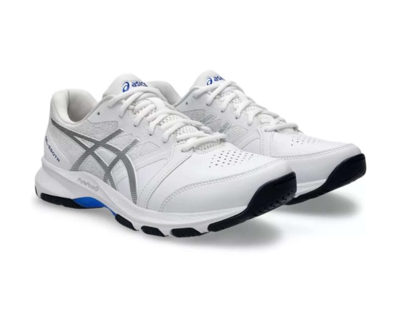 asics 550TR mens 2e white pure silver 105 06