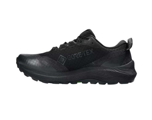 asics gel trabuco 12 gtx mens d black graphite grey 02