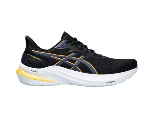 asics gt 2000 12 mens 2e fblack fellow yellow 01