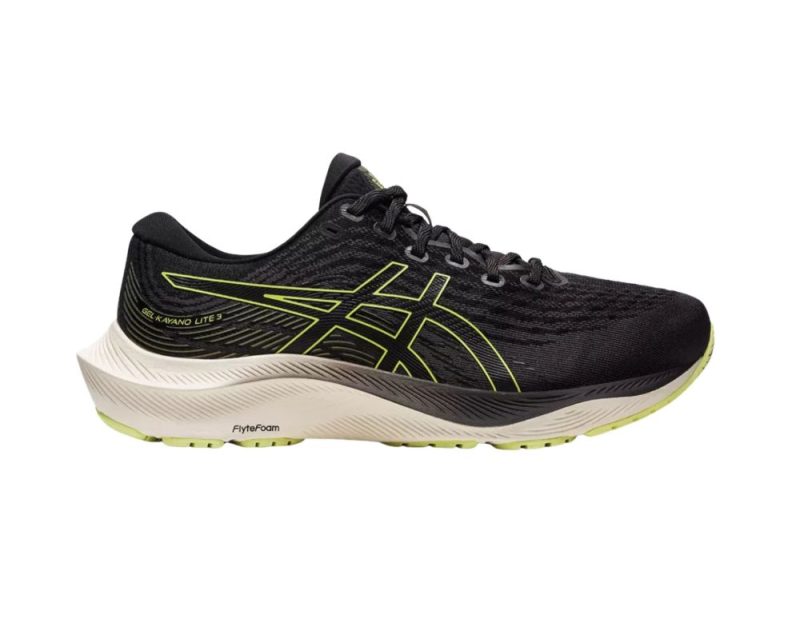 asics kayano lite 3 d men black yellow glow 01