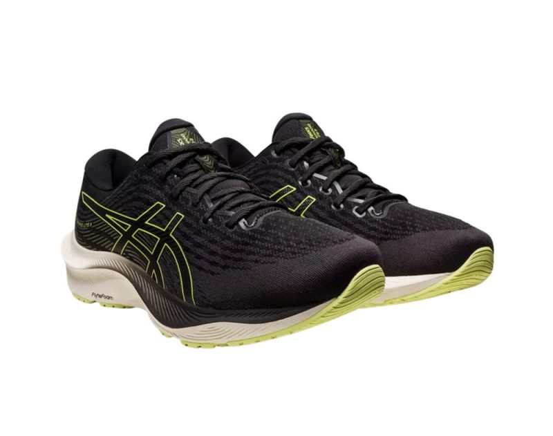 asics kayano lite 3 d men black yellow glow 02