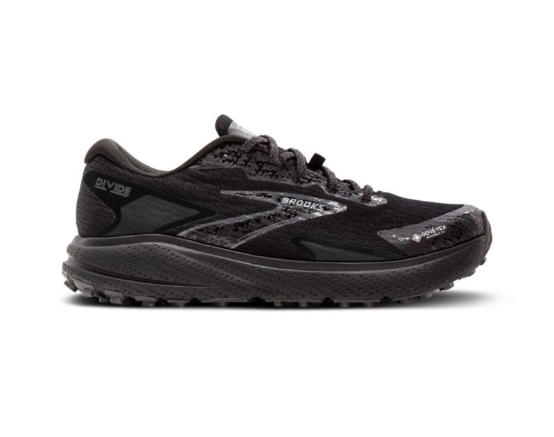 brooks divide 5 gtx mens d black alloy primer grey 026 02