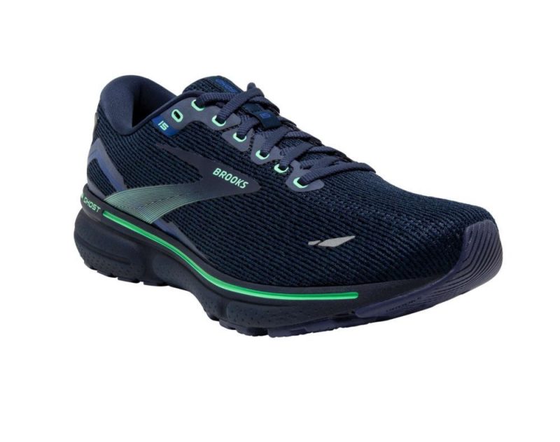 brooks ghost 15 mens b mu crown blue black green 05 0fc0f74c a6f7 4394 8628 c6bf1bf39af7