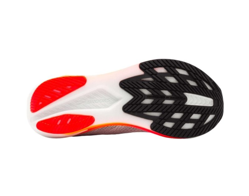 brooks hyperion 2 mens d illusion coral black 443 04