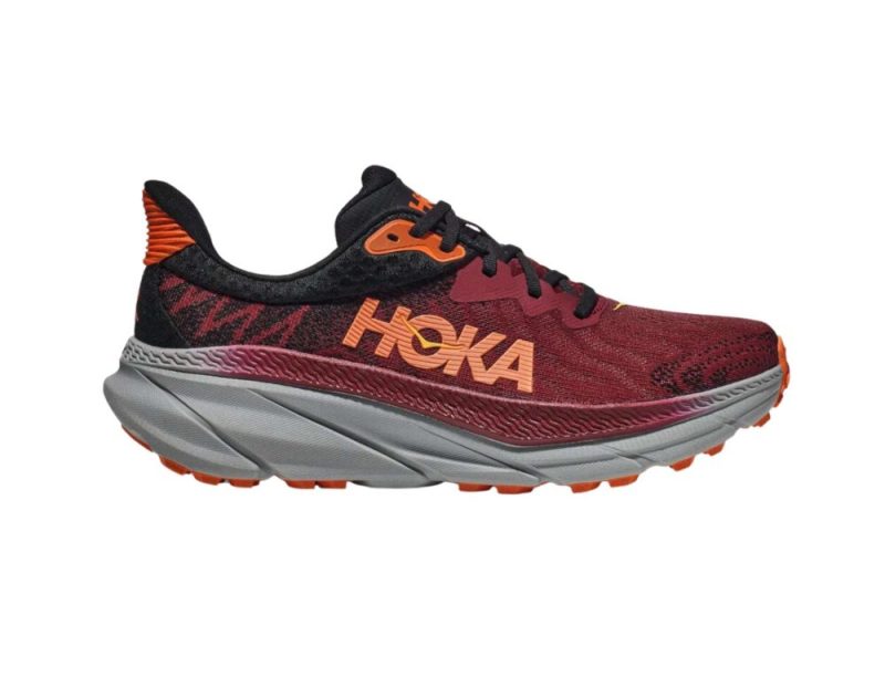 hoka challenger atr 7 mens d cabernet flame 01