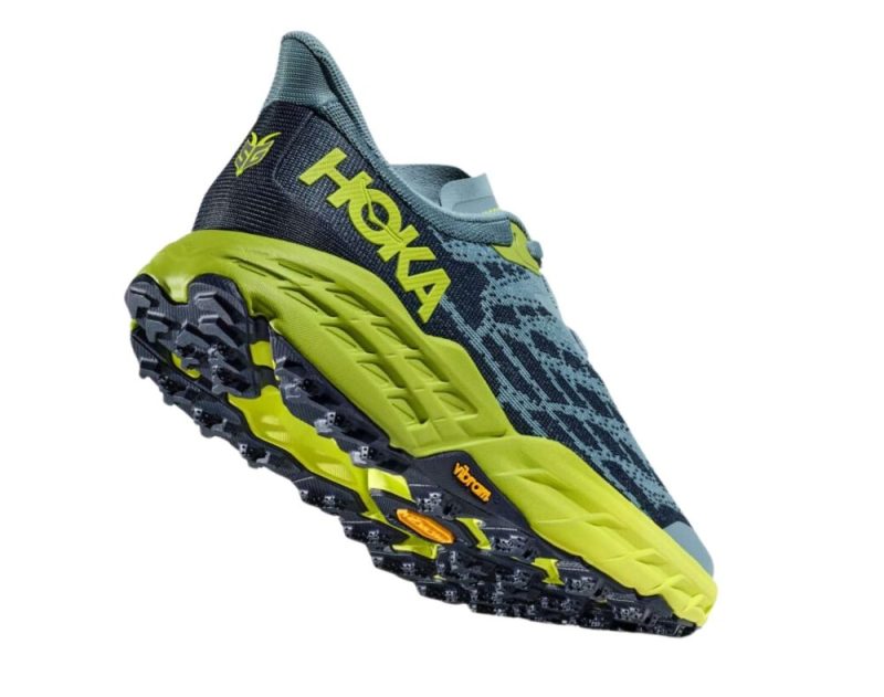 hoka speedgoat 5 stone blue dark citron 04