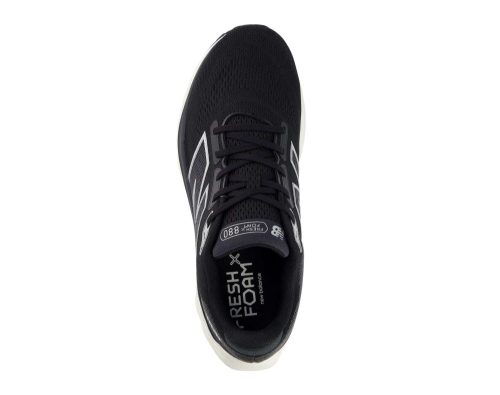 new balance fresh foam 880 v14 mens d black white B14 04