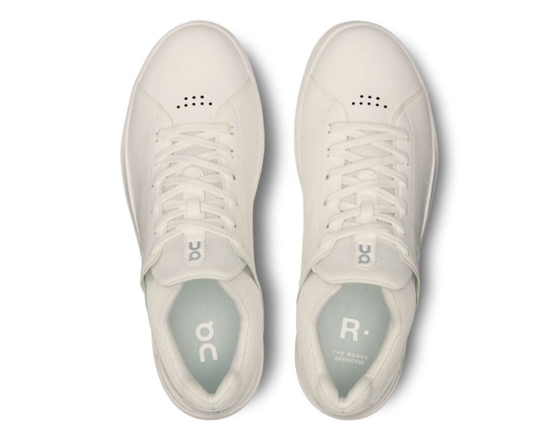 on the roger advantage mens d all white 03