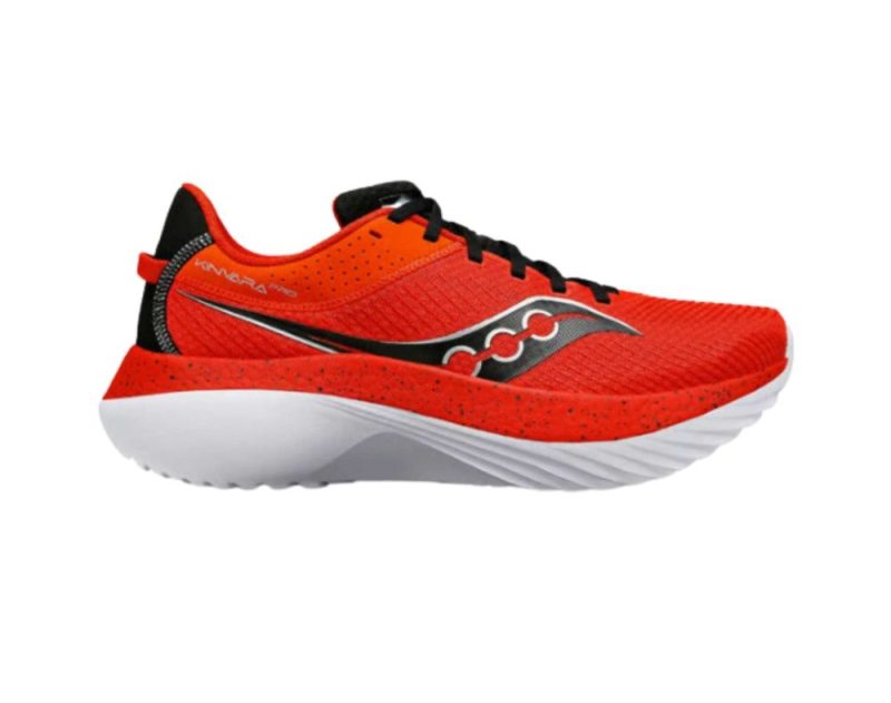 saucony kinvara pro mens d infrared black 01